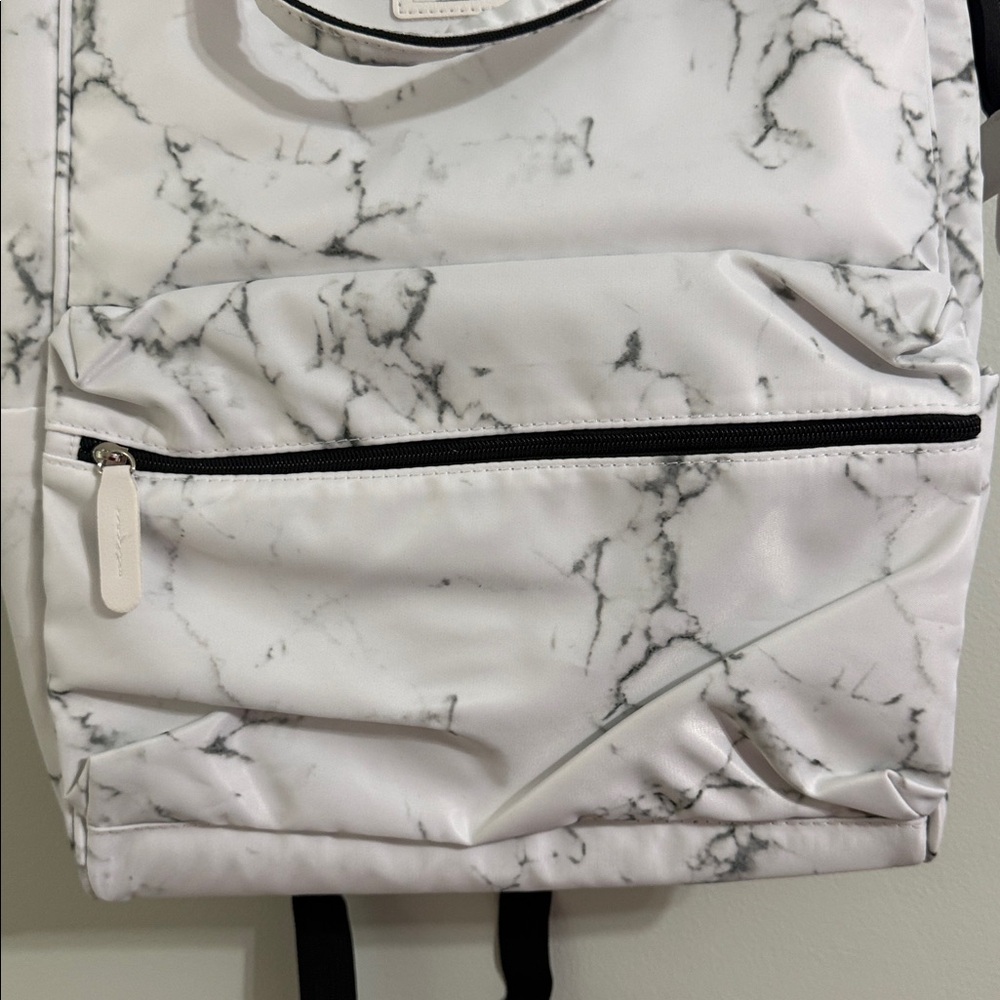 Lokass Marble Print Backpack - Picture 3 of 8
